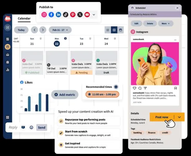 Using multiple social media accounts safely