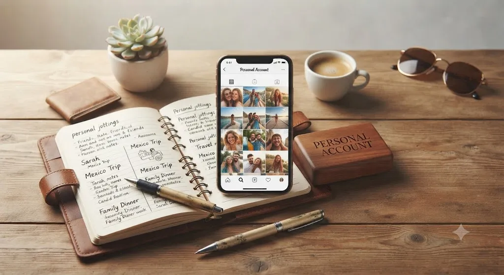 Example of an Instagram personal account