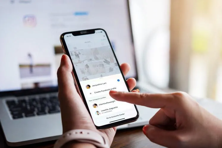 Switch between Personal and Business IG Account