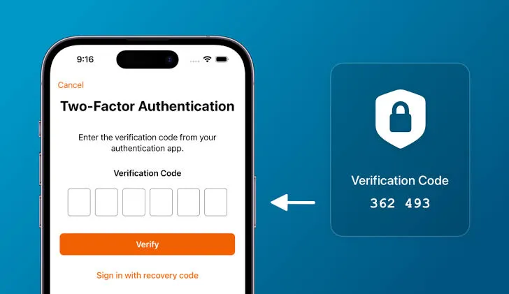 Two factor authentication for social media accounts